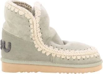 Mou Schoenen, Dames, Groen, 37 EU, Wol, Eskimo 18 Glitter Lo