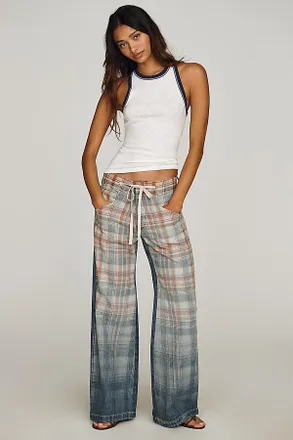 Pilcro Ellis High-Rise Pull-On Flare Jeans by Pilcro