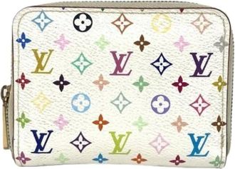 Louis Vuitton Pre-owned Wallets, female, Multicolor, Size: ONE SIZE Pre-owned Canvas Wallet