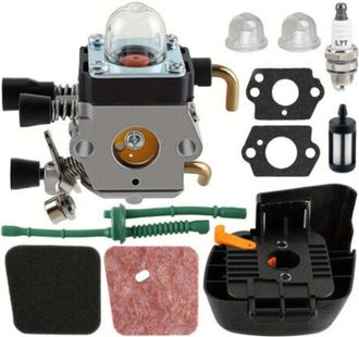 OEM Kit De Carburador C1q-s66 C1q-s71 Fs55 Con Filtro De Aire Y Buj&iacute;a Para Desbrozadoras Stihl Weed Eater Fs38 Fs45c Fs45l Fs46 Fs46c Fs55c