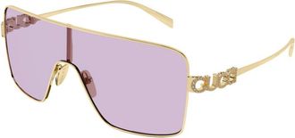 Gucci GG1936S 005 Womens Sunglasses Gold Size 99