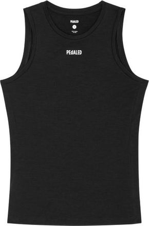 PEdALED Element Merino Base Layer Sleeveless Velo Singlet f&uuml;r Damen | schwarz