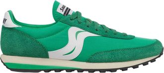 Saucony Dames 80 su&egrave;de sportschoenen (Groen)