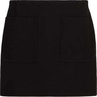 Bottega Veneta Korte Rokken - Dames - Korte rokken - Zwart - 2XS - Rokken