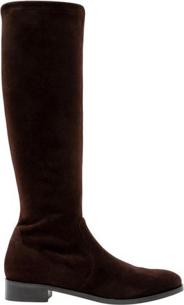 Parall&egrave;le Rivas High Boot - Dames - Hoge Laarzen - Bruin - 37 1/2 EU - Leer - Schoenen