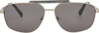 Guess Smoke Navigator Mens Sunglasses GU00054 33A 61
