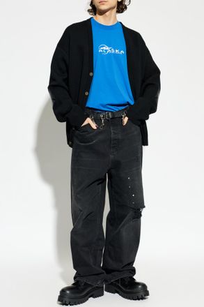 VETEMENTS T-shirt With Print, Mens, Blue