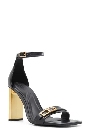 Ted Baker Vida T-Buckle Ankle Strap Sandal in Black at Nordstrom, Size 9