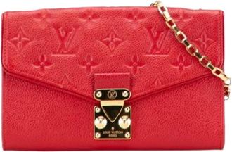 Louis Vuitton Pre-owned Cross Body Bags, female, Red, Size: ONE SIZE Pre-owned Vintage Cross Body Bag