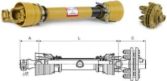 OEM Eje De Toma De Fuerza Ax6sc 1026010-1446031 Fi-35z6/fi-45z6