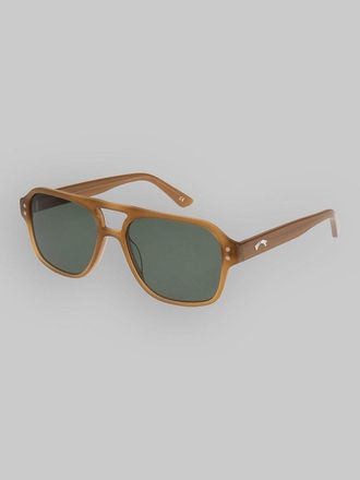 Billabong Northy Shiny Milky Coffee Sonnenbrille gr&uuml;n