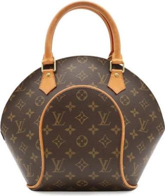 Louis Vuitton Pre-owned Ellipse Monogram Handtas - Dames - Vintage Handtas - Bruin - ONE Size - Vintage