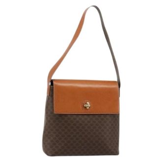 Celine Pre-owned Shoulder Bags, female, Brown, Size: ONE SIZE Pre-owned Vintage Shoulder Bag