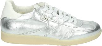 Pedro Miralles Sportieve Lage Zilveren Sneakers - Dames - Sneakers - Wit - 40 EU - Schoenen