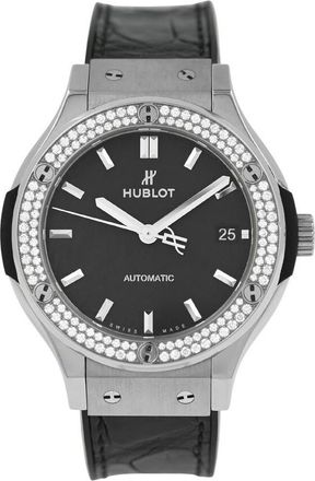 Hublot Pre-owned Hublot Classic Fusion Mat Black Dial Mens Watch 565.NX.1171.LR.1104