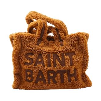 Saint Barth Borsa Teddy Saint Barth - - Bags - Donna - Marrone - ONE SIZE