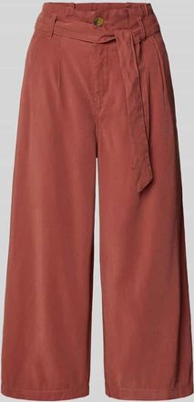 Only Wide Leg Culotte aus Viskose-Mix Modell AMINTA-ARIS LIFE in Bordeaux, Gr&ouml;&szlig;e 34/32