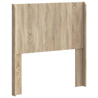 vidaXL Cabecero Roble Sonoma Madera De Ingenier&iacute;a Vidaxl
