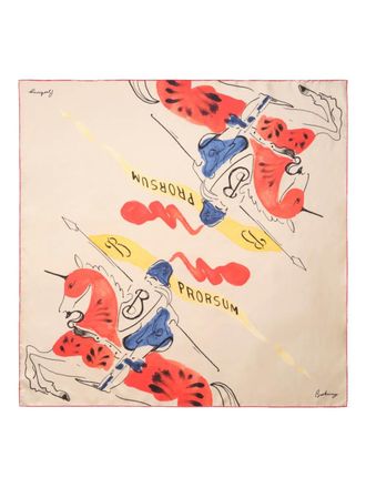 Burberry Zijden sjaal - Beige