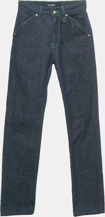 Jacquemus Blue Denim Le De Nimes High-Rise Jeans S/waist