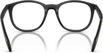 Emporio Armani 0ea4211 Classic Black Rounded Rectangular Eyeglasses and Sunglasses
