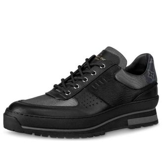 Louis Vuitton Harlem Monogram Sneakers Black EPI Leather 1A5XLC