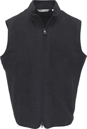 Peter Millar Gilet con zip - Grigio