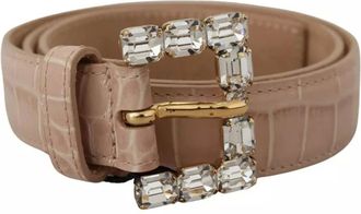 Dolce & Gabbana Gorgeous Belt - unisex - Dolce & Gabbana - Belts - Beige - ONE SIZE - Accessories