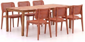Forza Furniture Forza Xitta/Liverpool 210cm dining tuinset 7-delig
