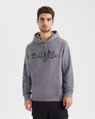 Salt Life Voyage Hoodie in Sleet Grey at Nordstrom, Size X-Large