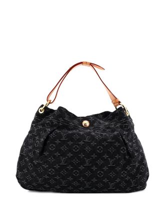 Louis Vuitton Daily Handbag denim PM tas - Zwart
