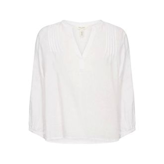 Part Two Linen Blouse Bright White - female - Part Two - Blouses - White - M - Blouses & Shirts