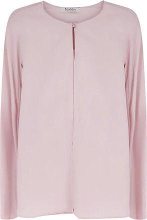Max Mara Mitico Blouse - female - Max Mara - Blouses - Pink - M - Blouses & Shirts
