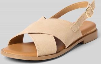 Tamaris Tamaris Sandalen aus echtem Leder in Beige, Gr&ouml;&szlig;e 36