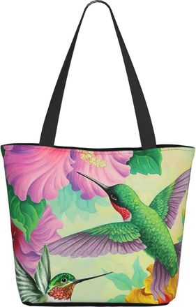 AOOEDM Birds And Flowers Ladies Shopping Bag 13x11x7in.The Perfect ValentineS Day Gift.It Is The Best ValentineS Day Gift For Mom, Daughter, Wife,Etc