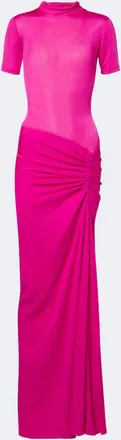 CHRISTOPHER ESBER Fusion ruched gown