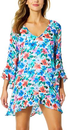 Anne Cole Bell Sleeve Flounce Tunic