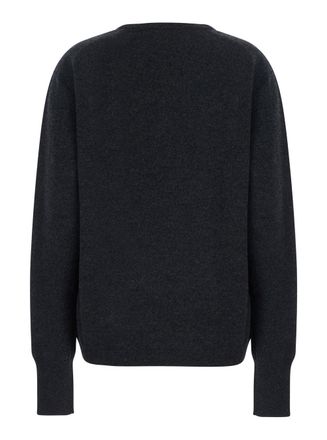 Gucci V-Neck Cashmere Sweater - Gray