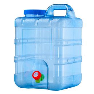 OEM Cubo De Almacenamiento Port&aacute;til Para Pc Con Grifo, Dep&oacute;sito De Agua Mineral Purificada Para Coche Y Hogar, Fabricado En Pl&aacute;stico Apto Para Uso Aliment