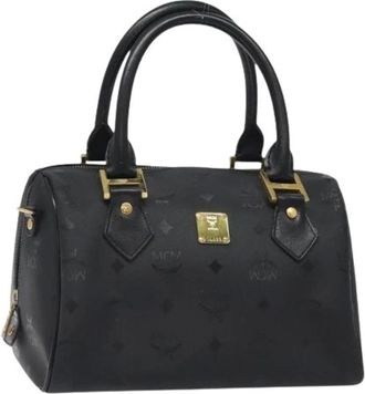 MCM Pre-owned Handbags, female, Black, Size: ONE SIZE Pre-owned Hand Bag