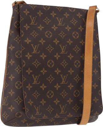 Louis Vuitton Musette Limited Edition Monogram Mirage Brown Canvas Handbag (Pre-Owned)