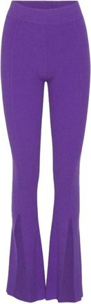 Remain Brede broek - Dames - Wijde Broeken - Paars - XS - Broeken