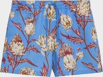 Loewe Men & apos;s LOEWE x Paula & apos;s Ibiza Floral Swim Shorts