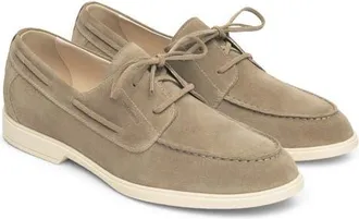 Nero Giardini Boat Shoe in Taupe at Nordstrom, Size 7-7.5Us