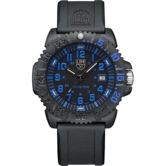 Luminox Mens Black Resin Sport Watch - One Size