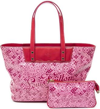 Louis Vuitton Pre-owned Womens Ltd. Ed. Takashi Murakami Cosmic Blossom Tote PM Shoulder Bag - Pink - One Size
