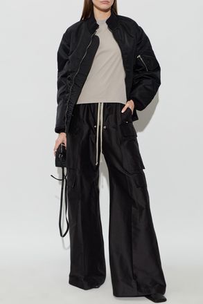 Rick Owens Crew Neck T-shirt, Womens, Grey