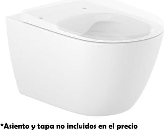 Roca Roca - Taza De Inodoro Ona Sin Brida + Fijaciones Ocultas, Sin Asiento (a346687000)