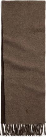 Polo Ralph Lauren Wol Sjaal - Dames - Wintersjaals - Bruin - ONE Size - Wol - Accessoires
