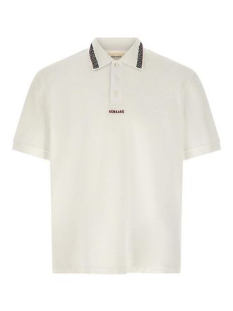 Versace greca polo shirt